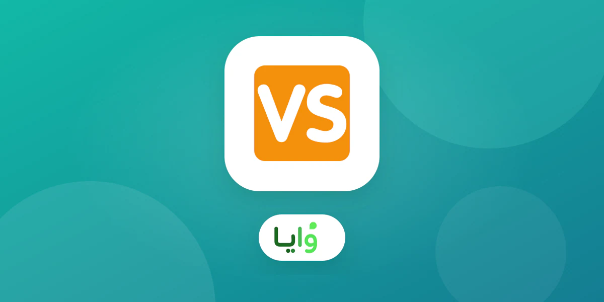 بطاقتا محفظة جنباً إلى جنب توضحان فروقات Apple Wallet وGoogle Wallet